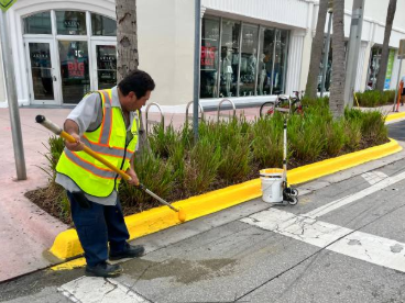 Repainting of Curbs and Pedestrian Islands – Downtown Jackson Street Corridor RFP No. GC-2025-01
