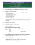 Council Minutes