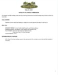 Planning Commission Minutes