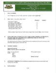 Sanitation Authority – Special Called Meeting