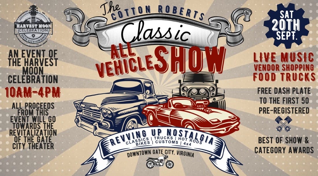 Cotton Roberts Classic All Vehicle Show 2025