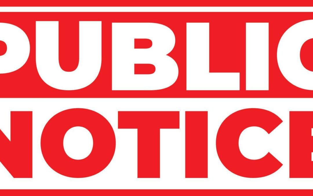 Public Notice