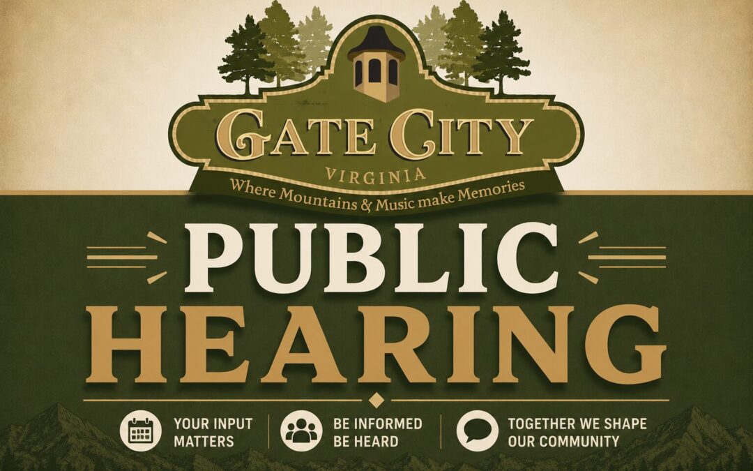 NOTICE OF PUBLIC HEARING